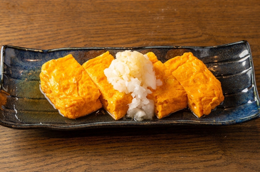 名物　お出汁たっぷり玉子焼き