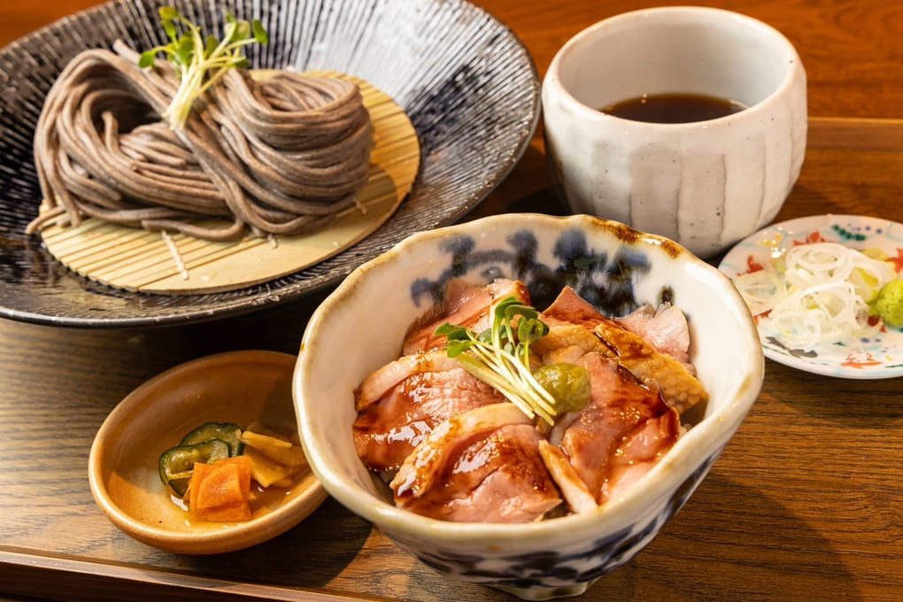低温鴨チャーシュー丼セット