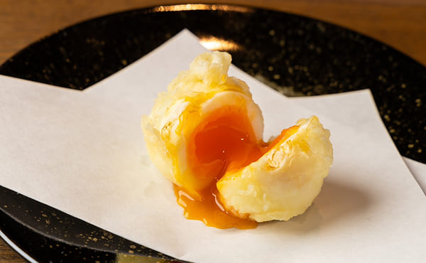 真っ赤卵半熟たまご天（1個）